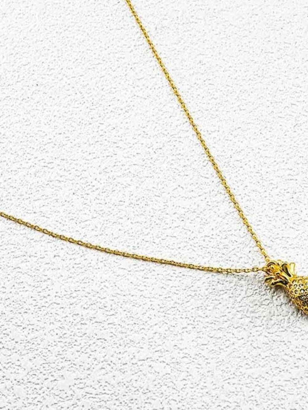 Kate Spade Pineapple Earring and Necklace Set